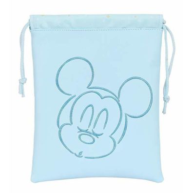 Imbiss-Täschchen Mickey Mouse Baby Hellblau Polyurethan 20 x 25 cm Default Title