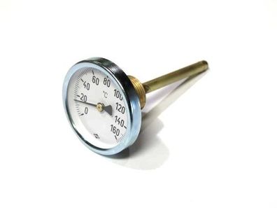 Windhager Thermometer NG63X100MM Thermometer NG 63/100mm, 0-160 Grad, nkl 005169