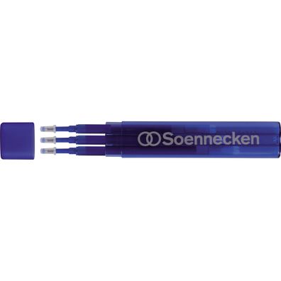Soennecken Ersatzmine Tintenroller 2208 blau 3 St./Pack