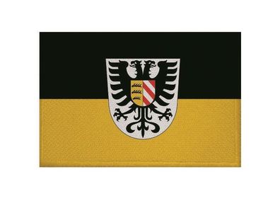 Aufnäher Alb-Donau-Kreis Fahne Flagge Patch 9 x 6 cm