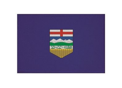 Aufnäher Alberta Fahne Flagge Patch 9 x 6 cm