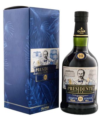 Presidente Rum 23 Sistema Solera (, 0,7 Liter) (40 % Vol., hide)