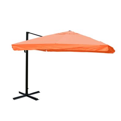 Ampelschirm Sonnenschirm Gastronomie 3x3m Polyester/Alu Flap,