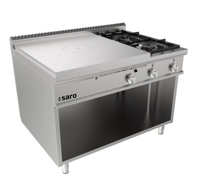 Saro Glühplattenherd Offener Unterbau + 2 Brenner Modell Lq / Tpg6Ba