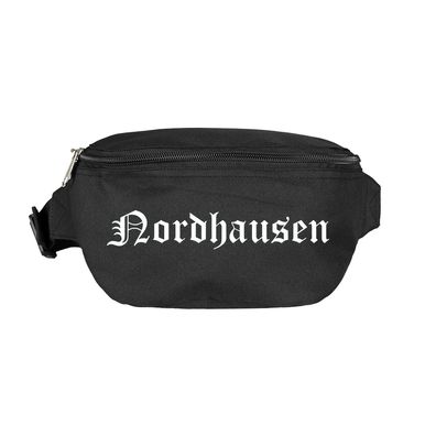 Nordhausen Bauchtasche - Altdeutsch bedruckt - Gürteltasche Hipbag