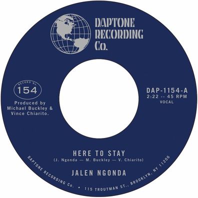 Jalen Ngonda: Here To Stay / If You Don't Want My Love