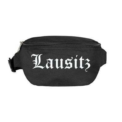 Lausitz Bauchtasche - Altdeutsch bedruckt - Gürteltasche Hipbag - Farbe: