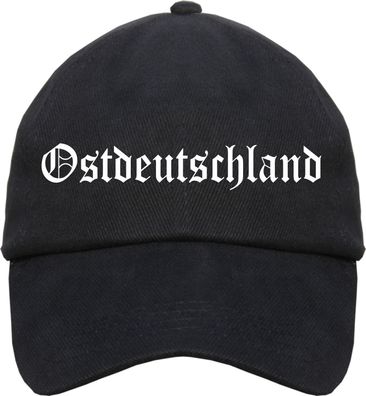 Ostdeutschland Cappy - Altdeutsch bedruckt - Schirmmütze Cap - Größe: