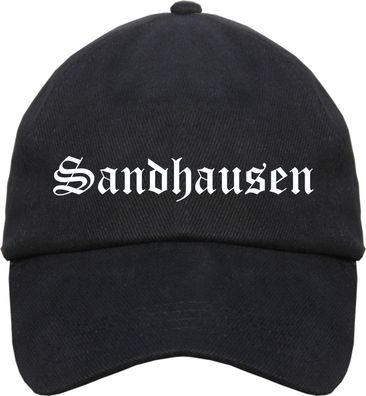 Sandhausen Cappy - Altdeutsch bedruckt - Schirmmütze Cap - Größe: Einhe