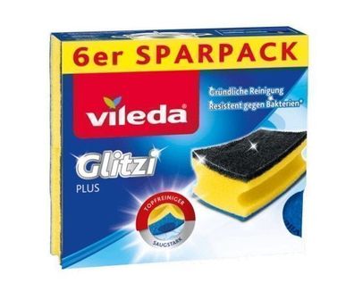 Vileda Profissimo Küchenschwamm Set, 6-teilig