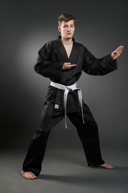 Karate Anzug Orkan schwarz