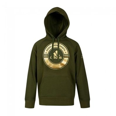 adidas Hoody Combat Sports green/gold