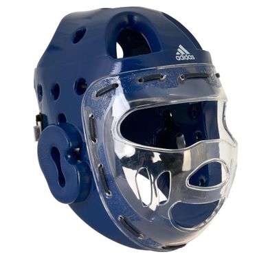 adidas Kopfschutz Dip blau mit Maske