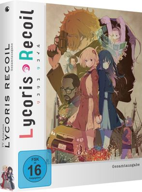 Lycoris Recoil - Gesamtausgabe - DVD - NEU