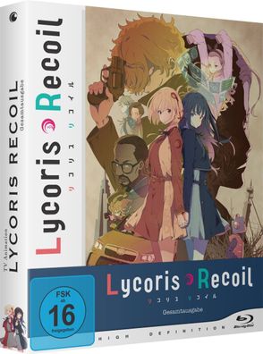 Lycoris Recoil - Gesamtausgabe - Blu-Ray - NEU