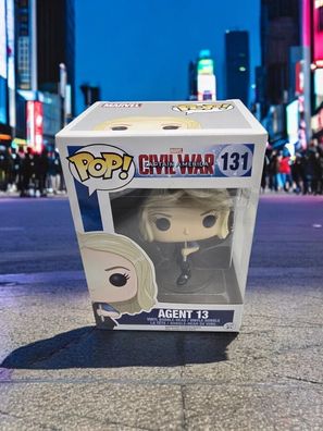 Funko Pop Agent 13 Marvel Captain America Civil War 131 Vinyl Figur OVP Avengers