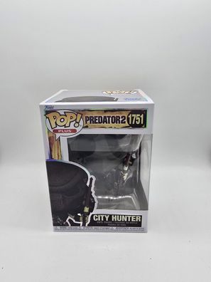 Funko Pop City Hunter Predator 2 1751 Vinyl Figur Movie Predator Plus Alien Ovp