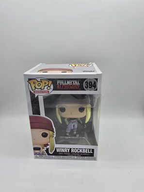 Funko Pop Winry Rockbell Fullmetal Alchemist 394 Mechaniker Vinyl Figur Ovp