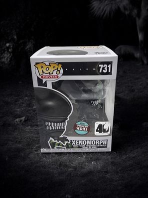 Funko Pop Xenomorph Alien 731 Grün Special Edition 40 jähriges Jubiläum Vinyl