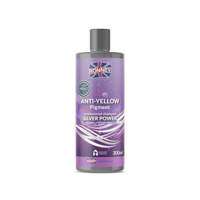 Ronney Anti-Gelb Silber Power Shampoo, 300ml