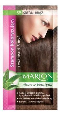 Marion Farbshampoo Mittelbraun 58 - 40 ml