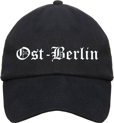 Ost-Berlin Cappy - Altdeutsch bedruckt - Schirmmütze Cap - Größe: Einhe