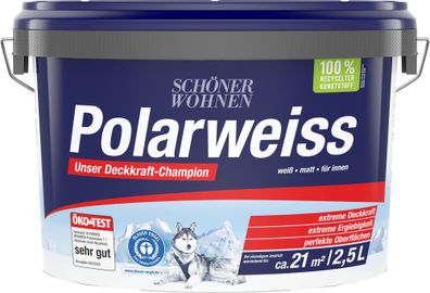 2,5L Schöner Wohnen Polarweiss