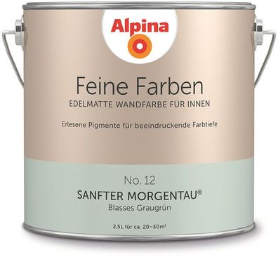 2,5L ALPINA Feine Farben Sanfter Morgentau No.12