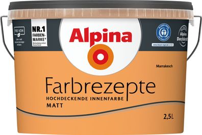 2,5L ALPINA Farbrezepte Marrakesch, Matt