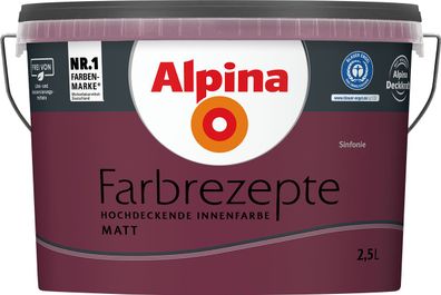 2,5L ALPINA Farbrezepte Sinfonie, Matt