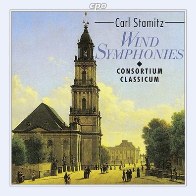 Carl Stamitz (1745-1801): Bläsersymphonien - CPO 0761203908127
