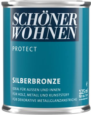 125ml Schöner Wohnen Protect Silberbronze