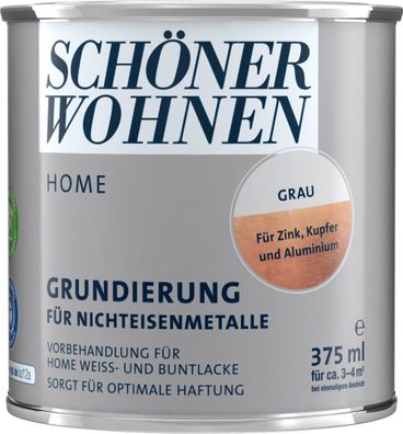 375ml Schöner Wohnen Home Grundierung für Nichteisenmetalle grau