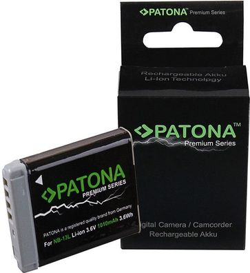 Premium Akku f. Canon NB-13L PowerShot G5 X G5X G7 X G7 X