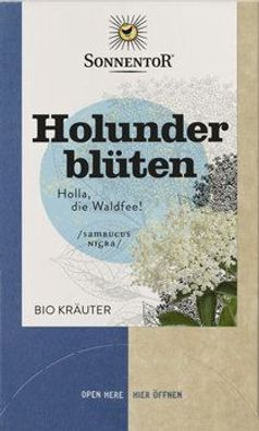 Sonnentor Holunderblüten, Doppelkammerbeutel 27g