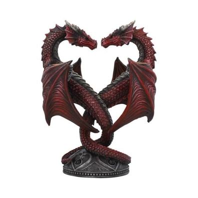 Anne Stokes Kerzenständer Dragon Heart Valentine's Edition 23 cm