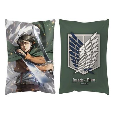 Attack on Titan Kissen Levi Attack 50 x 35 cm