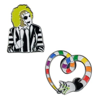 Beetlejuice Ansteck-Pins 2er-Pack Sandworm