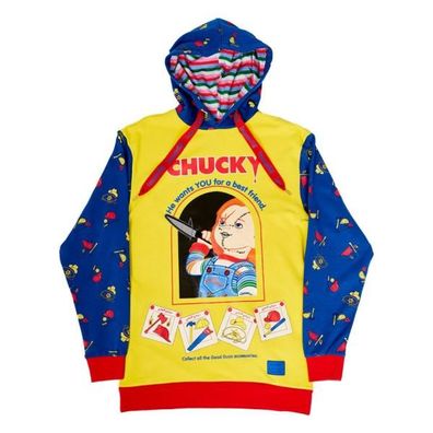 Chucky - Die Mörderpuppe by Loungefly Kapuzenjacke Chucky Größe XL