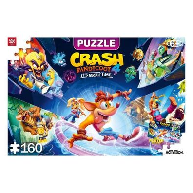 Crash Bandicoot 4 Kids Puzzle It's About Time (160 Teile)