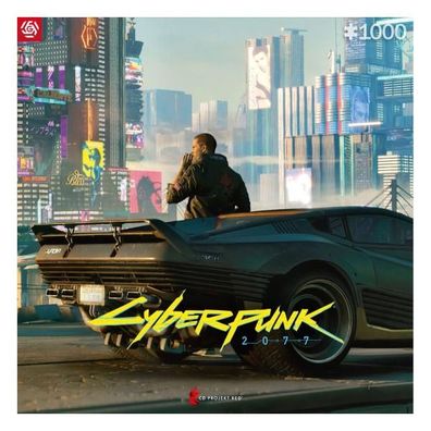 Cyberpunk 2077 Gaming Puzzle Mercenary on the Rise (1000 Teile)