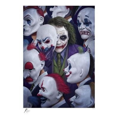 DC Comics Kunstdruck Agent of Chaos 46 x 61 cm - ungerahmt