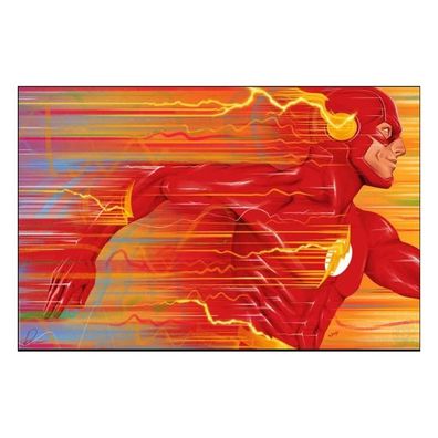 DC Comics Kunstdruck The Flash 61 x 41 cm - ungerahmt