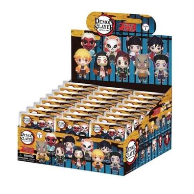 Demon Slayer: Kimetsu no Yaiba PVC-Taschenanhänger Display (24)