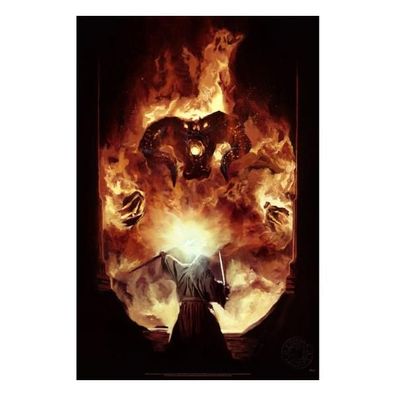 Der Herr der Ringe Kunstdruck The Flame of Anor 46 x 61 cm - ungerahmt