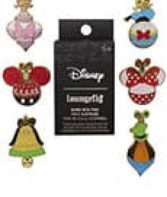 Disney by Loungefly Ansteck-Pins Mickey and friends Ornaments Blind Box Sortiment (12