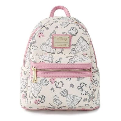 Disney by Loungefly Rucksack Beauty and the Beast Belle Creme AOP heo Exclusive