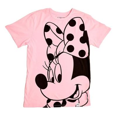 Disney by Loungefly Tee T-Shirt Unisex Minnie Rocks the Dots Florals Größe L