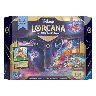Disney Lorcana TCG Azurite Sea Geschenk-Set Stitch * Englische Edition*