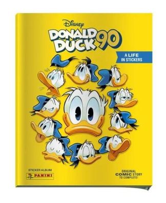 Donald Duck 90 Sticker & Trading Card Collection Album * Deutsche Version*